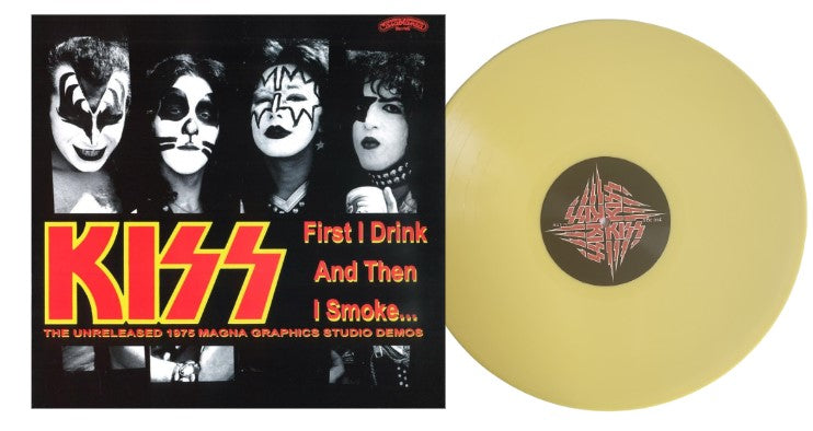 Kiss - First I Drink And Then I Smoke... [LP] Limited Yellow Colored Vinyl (import)