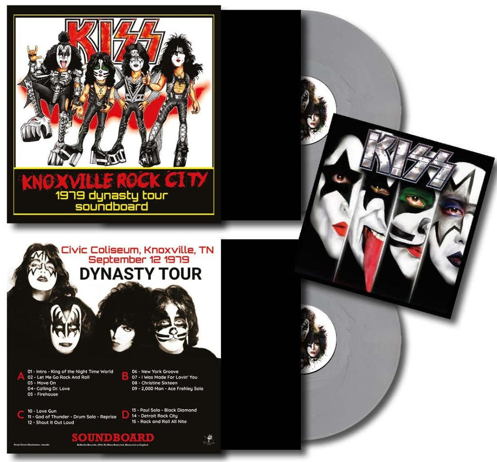 Kiss - Knoxville Rock City [2LP] Limited Silver Colored Vinyl (import)