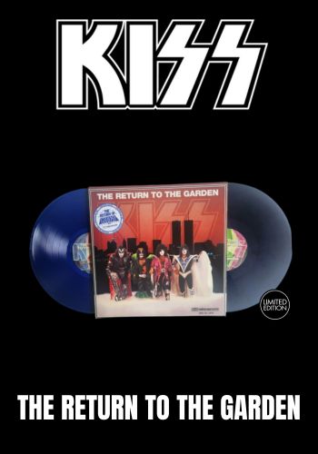Kiss - The Return To The Garden [2LP] Limited Blue Colored Vinyl, Poster (import) (bent corner)