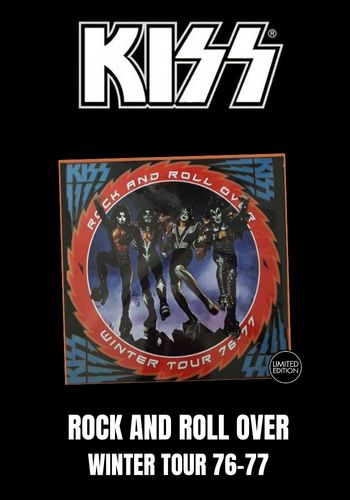 Kiss - Rock And Roll Over [4LP Picture Disc Box] Limited Edition, Book, Buttons, Photo Cards, Poster, Sticker (import)