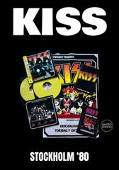 Kiss - Stockholm '80 [2LP] Limited Yellow Colored Vinyl, OBI,Poster, Tourbook (import)