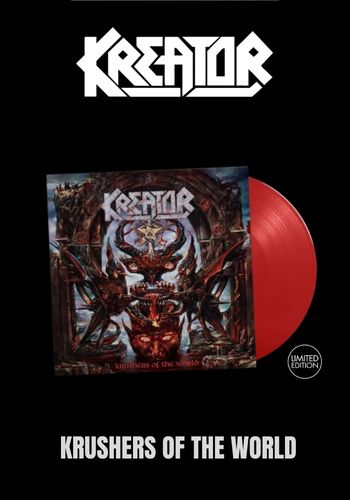 Kreator - Krushers Of The World [LP] Limited Red Colored Vinyl