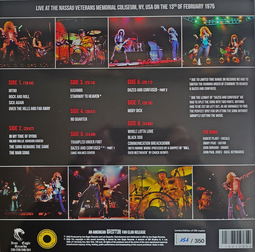 Led Zeppelin -Live At The Nassau Veterans Memorial Coliseum