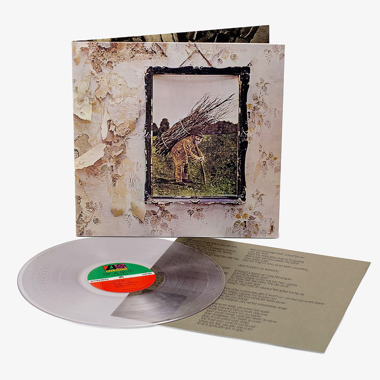 Led Zeppelin - Led Zeppelin IV [LP] (Crystal Clear 180 Gram Vinyl, Gartefold (limited)