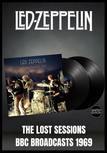 Led Zeppelin - Lost Sessions: BBC Broadcasts 1969 [2LP] Limited Black Vinyl, Gatefold (import)