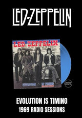 Led Zeppelin - Evolution Is Timing: 1969 Radio Sessions [2LP] Limited Blue Colored VInyl (import)