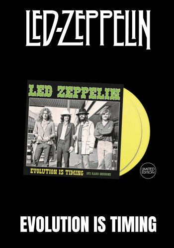 Led Zeppelin - Evolution Is Timing: 1971 Radio Sessions [2LP] Limited Yellow Colored VInyl (import)