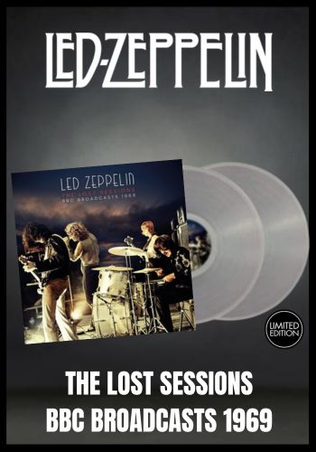 Led Zeppelin - Lost Sessions: BBC Broadcasts 1969 [2LP] Limited Clear Colored Vinyl, Gatefold (import)