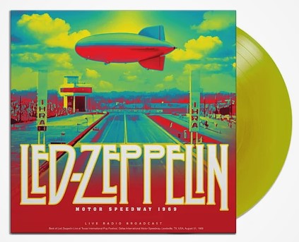 Led Zeppelin - Motor Speedway 1969 [LP] Limited 180gram Translucent Yellow Colored Vinyl (import)