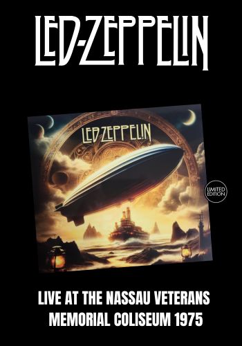 Led Zeppelin -Live At The Nassau Veterans Memorial Coliseum 1975 [4LP] Limited Numbered, White Colored Vinyl (import)