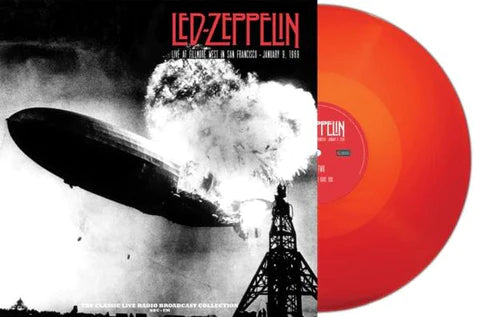 Led Zeppelin - Live At Fillmore West 1969 [LP] Limited Coral Red Colored Vinyl (import)