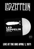 Led Zeppelin - Live At BBC 1 April 1971 [2LP] Limited White Colored Vinyl , Gatefold (import)