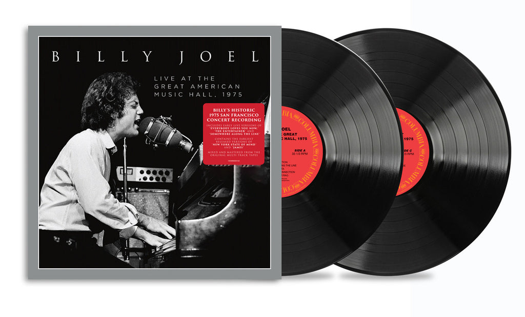 Billy Joel - Live At The Great American Music Hall [2LP] 150gram Black Vinyl Reissue