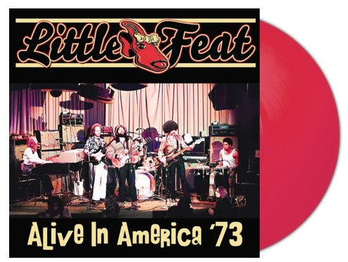 Little Feat - Alive In America '73 [3LP] Limited Edition Red Colored 180 Gram Vinyl, gatefold)
