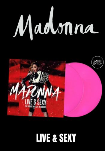 Madonna - Live & Sexy [2LP] Limited Pink Colored Vinyl (import)
