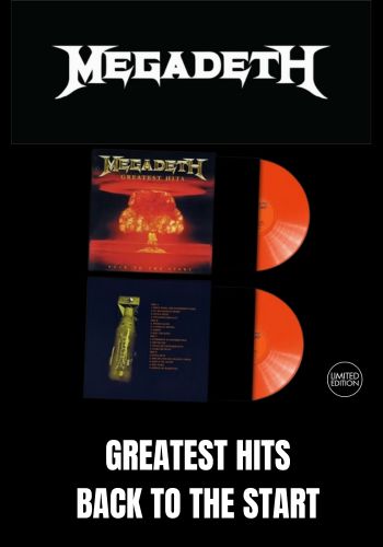 Megadeth - Greatest Hits: Back To The Start [2LP] Limited Orange Colored Vinyl (import)