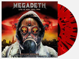 Megadeth - Live In New York 1994 [LP] Limited 180gram Red & Black Splatter Colored Vinyl (import)