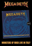 Megadeth - Monsters Of Rock Live In Italy [LP] Limited Black Vinyl (import)