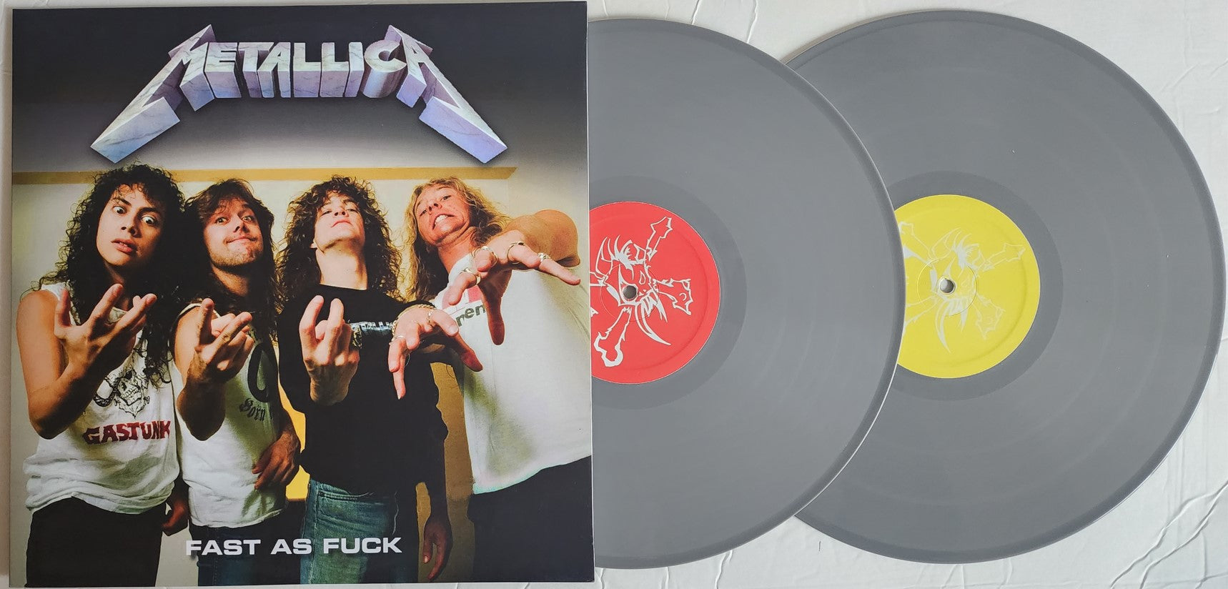 Metallica - Fast As F **k [2LP] Limited Edition Grey Colored Vinyl (import)