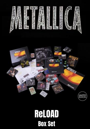 Metallica - ReLoad [Box Set] Limited & Numbered 180gram 5LP, 7" Single, 15CD, 4DVD, Book