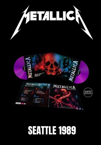 Metallica - Seattle 1989 [2LP] Limited 180gram Magenta Colored Vinyl, Gatefold (import)