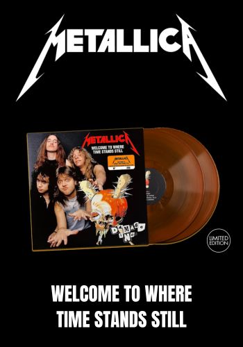 Metallica - Welcome To Where Time Stands Still [2LP] Limited Orange Mix Black Colored Vinyl, Numbered (import)