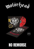 Motorhead - No Remorse [2LP] 50th Anniversary Red & Black Splatter Colored Vinyl, Poster