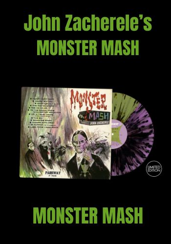 John Zacherle - Monster Mash [LP] Limited Purple/Green Split W/ Black Splatter Colored Vinyl