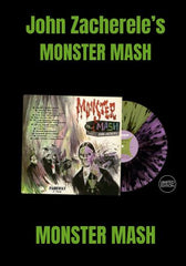 John Zacherle - Monster Mash [LP] Limited Purple/Green Split W/ Black Splatter Colored Vinyl
