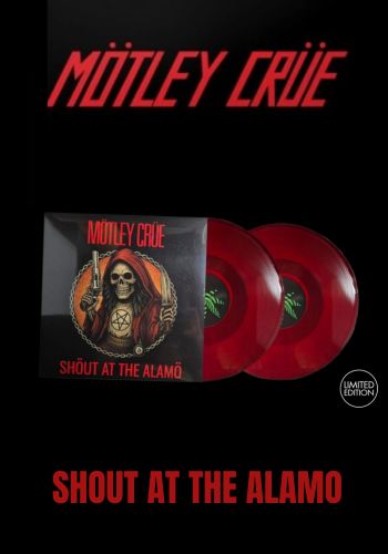Motley Crue - Shout At The Alamo [2LP] Limited Transparent Red