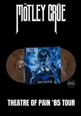 Motley Crue - Theatre Of Pain '85 Tour [2LP] Limited Clear Smoke Colored Vinyl, Gatefold (import)