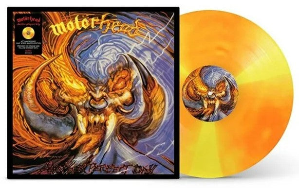 Motorhead - Another Perfect Day [LP] (Orange & Yellow Spinner Vinyl, never before seen photos and rare memorabilia)
