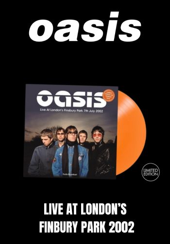 Oasis - Live At London's FInsbury Park 2002 [LP] Limited Orange Colored Vinyl (import)