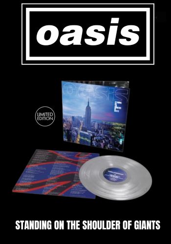 Oasis - Standing On The Shoulder Of Giants [LP] Limited 25th Anniversary Silver Colored Vinyl, Gatefold