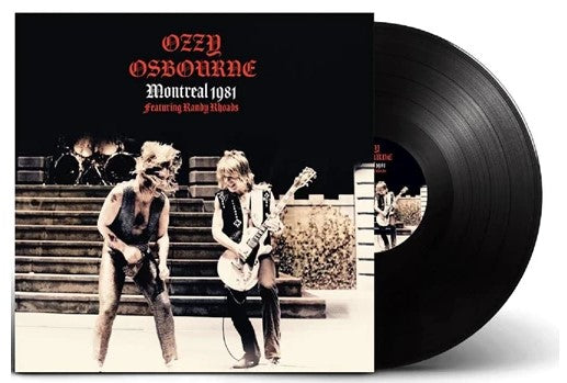 Ozzy Osbourne Feat Randy Rhoads  -Montreal 1981 [LP] Limited Black Vinyl, Gatefold (import)