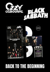 Ozzy Osbourne/ Black Sabbath - Back To The Beginning [2LP] Limited White Colored Vinyl, Gatefold, Poster (import)