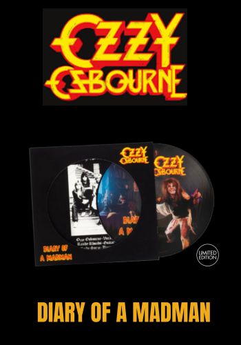 Ozzy Osbourne - Diary Of A Madman [LP] Limited 40th Anniversary Red Marble Colored Vinyl (import) (Copy)