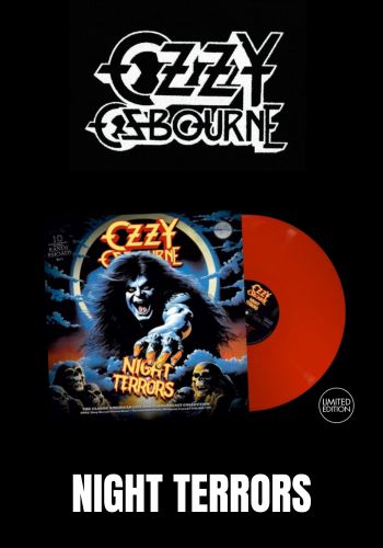 Ozzy Osbourne -Night Terrors [LP] Limited 180gram Lagoon Red Colored Vinyl (import)