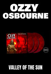 Ozzy Osbourne - Valley Of The Sun [3LP] Limited & Numbered Translucent Red W/ Black Smoke Colored Vinyl (import)