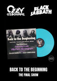 Black Sabbath, Ozzy Osbourne - Back To The Beginning: The Final Show [LP] Limited Turquoise Colored Vinyl, Poster (import)
