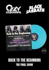 Black Sabbath, Ozzy Osbourne - Back To The Beginning: The Final Show [LP] Limited Turquoise Colored Vinyl, Poster (import)