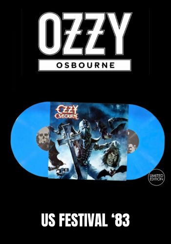 Ozzy Osbourne -US Festival '83 [2LP] Limited Blue Colored Vinyl, Gatefold (import)