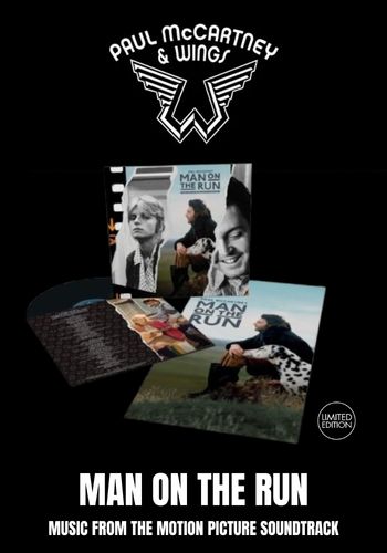 Paul McCartney & Wings - Man On The Run (Music From The Motion Picture Soundtrack) [LP] 180gram Vinyl