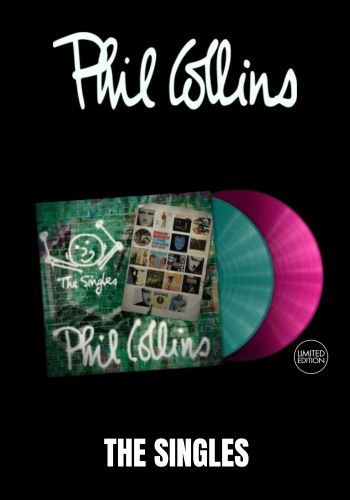 Phil Collins - The Singles [2LP] Limited  Petro & Megeta Colored Vinyl Edition