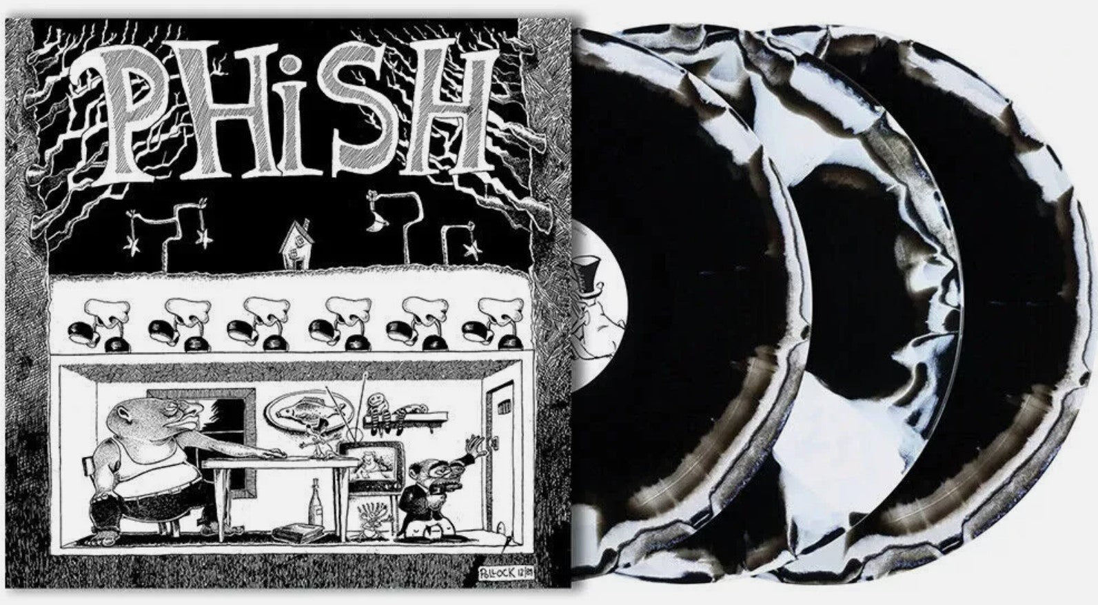 Phish Junta [3LP] Limited Fluffhead Black/White Swirl Colored Vinyl
