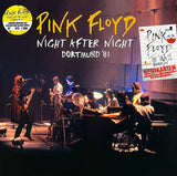 Pink Floyd - Night After Night- Dortmund '81 [5LP] Limited Numbered Yellow Mix Black Colored Vinyl Box Set (import)