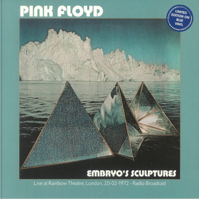 Pink Floyd - Embryo's Sculptures [LP] Limited Blue Colored Vinyl (import)
