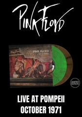 Pink Floyd - Live At Pompeii October 1971 [2LP] Limited Green & Brown Marbled Colored Vinyl, Gatefold (import)