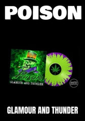 Poison - Glamour And Thunder [LP] Limited & Numbered Green W/Purple Splatter Colored Vinyl (import)