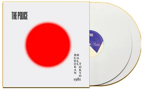Police, The - Budokan Hall Tokyo 1981 [2LP] Limited White Marbled Colored Vinyl,  Numbered (import)